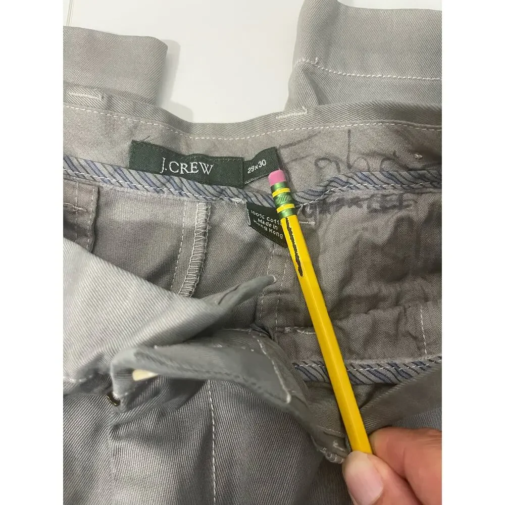 J.Crew Mens/Boys Work/Uniform Pants - Gray- 28x30